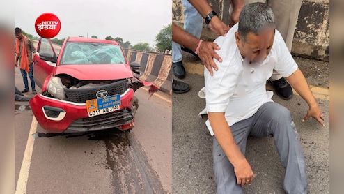 छत्तीसगढ़: AAP प्रदेश अध्यक्ष भीषण सड़क हादसे में गंभीर घायल, बाइक सवार को बचाने के दौरान हुआ हादसा