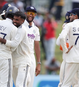 2nd Test: Six-Down Sri Lanka Lead By 16 Runs At Stumps After Following On Against India