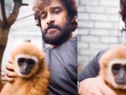 "Laws Don't Apply To The Rich": Chiyaan Vikram's Video With Exotic Monkey Sparks Outrage