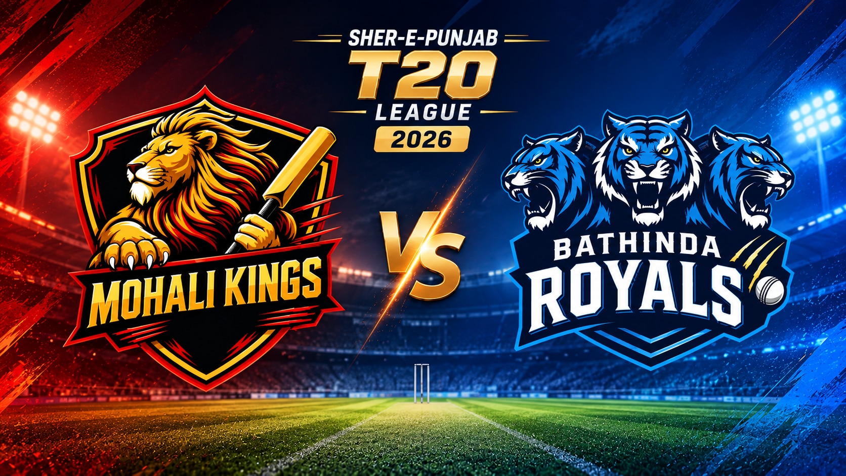 Mohali Kings vs Bathinda Royals set for Sher-E-Punjab T20 League match in Mohali