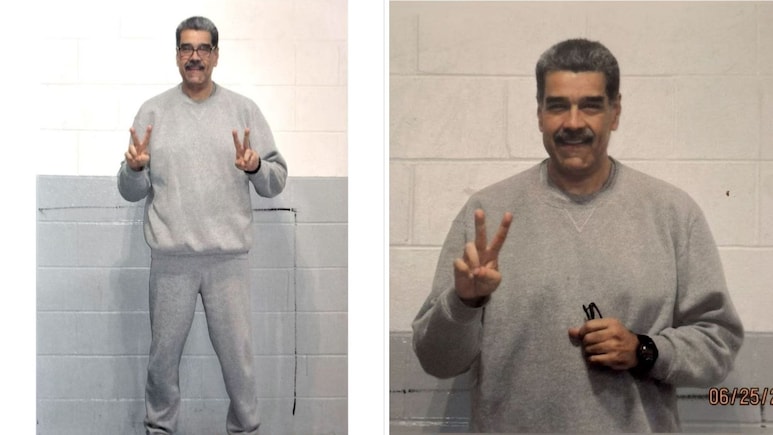 'Standing Firm': Ex-Venezuela President Maduro Shares Photo From US Jail