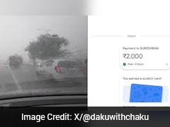 Grateful Passenger Tips Rs 2,000 On Rs 200 Fare After Uber Driver Braves Heavy Rain To Complete Difficult Ride