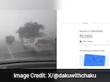 Grateful Passenger Tips Rs 2,000 On Rs 200 Fare After Uber Driver Braves Heavy Rain To Complete Difficult Ride