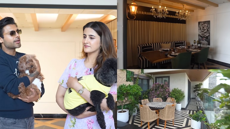 Inside Nupur Sanon And Stebin Ben's Sea-Facing Mumbai Apartment With A Music Room And Private Pool