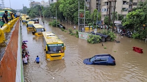 Gurugram's Monsoon Meltdown: Rain Floods Roads, City Told To Work From Home