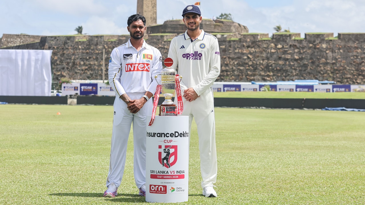 India begin two-Test series against Sri Lanka at Galle on August 15