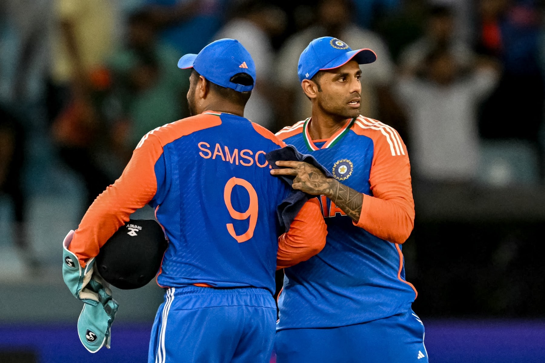 Suryakumar Yadav says Samson reacted calmly after being dropped