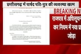 छत्तीसगढ़ में खत्म हुआ 'पार्षद पति' कल्चर, &nbsp;सरकार ने लगाई रोक; रिश्तेदार भी नहीं बन पाएंगे प्रतिनिधि