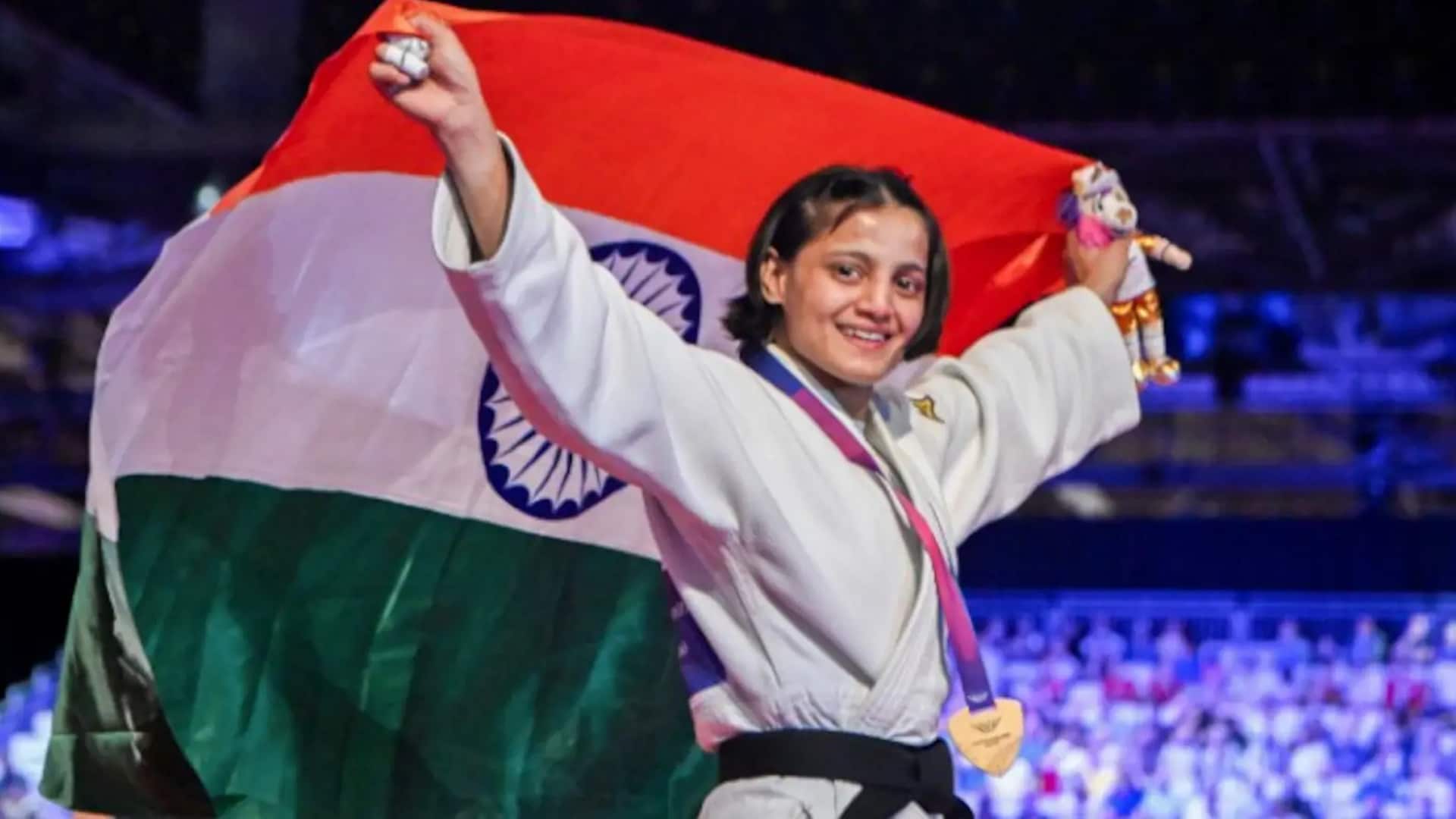 Historic Day For Indian Judo: Asmita Dey, Harsh Singh Clinch Twin CWG Golds