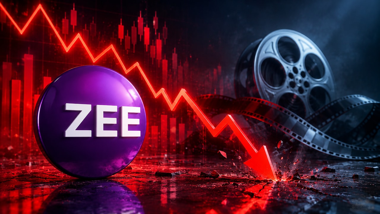 Zee Entertainment Share Price Tumbles Nearly 7%. Here's Why The Stock Is Falling