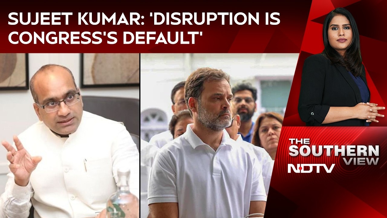 Sujeet Kumar On Parliament Uproar: 'Disruption Has Become Congress's Default Setting'