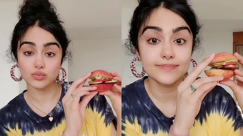 Adah Sharma Swears By This Apple Burger For Glass Skin. Would You Try It?