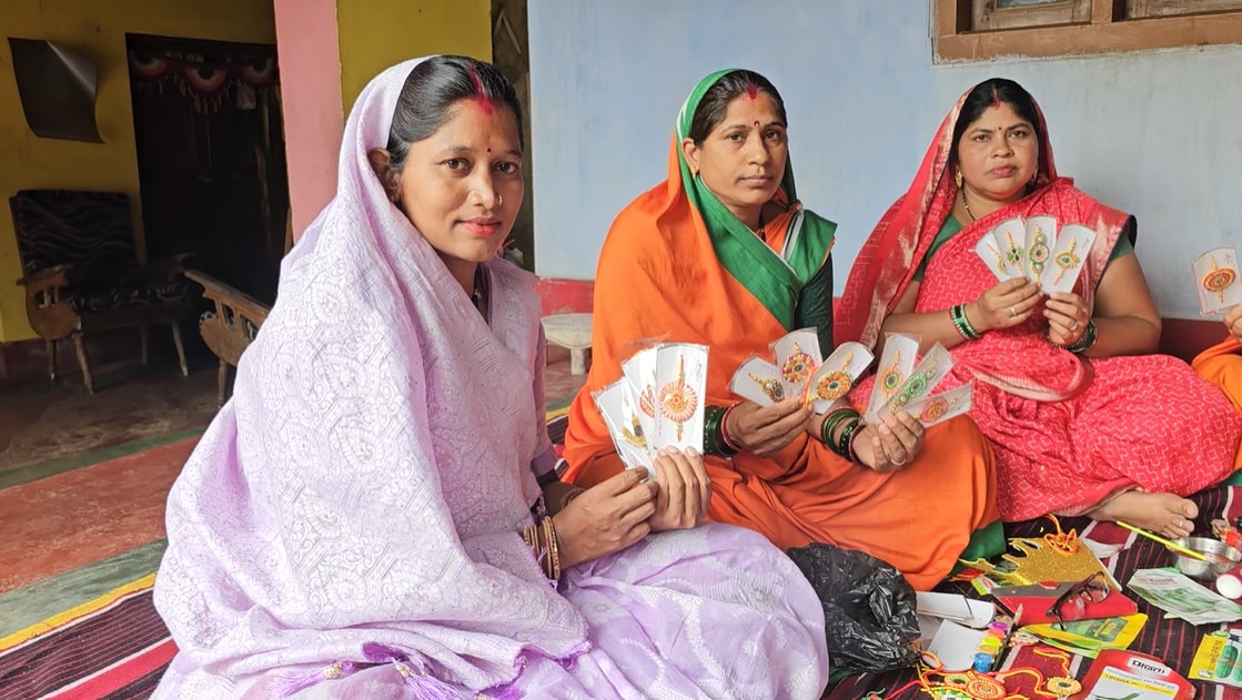 rakshabandhan eco friendly seed rakhi sakti women innovation