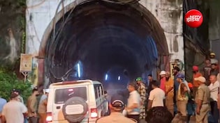 उत्तराखंड के चमोली में टनल के अंदर घुसा पानी, 18 मजदूर फंसे; 7 को सुरक्षित निकाला गया