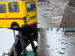 Thane: Slab Of Under-Construction Metro Falls On School Van On Mira-Bhayandar Road, Lucky Escape For Students