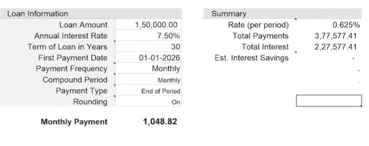 Loan Calculation