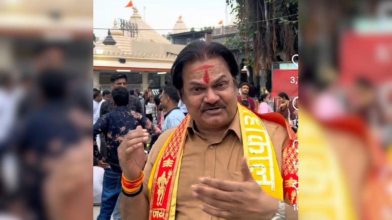 'महाकाल' के दर पहुंचे 'रावण', बाबा का लिया आशीर्वाद, उज्जैन आकर जाहिर की खुशी