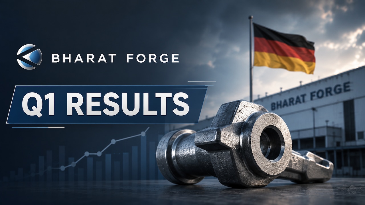 Bharat Forge Swings To Loss In Q1 On One-Time Charge Over Germany Unit Restructuring