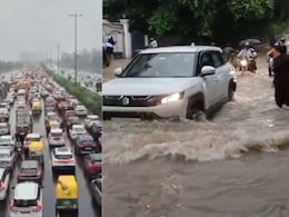 'No Cabs, Waterlogging': Non-Stop Rain Grinds Life To A Halt In Delhi-NCR