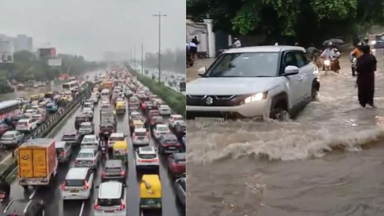 'No Cabs, Waterlogging Everywhere': Rain Brings Life To A Halt In Delhi-NCR