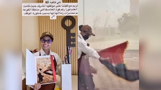 'We Are Proud Of You, Priya': Cafe Employee Braves Storm To Protect UAE Flag, Wins Praise
