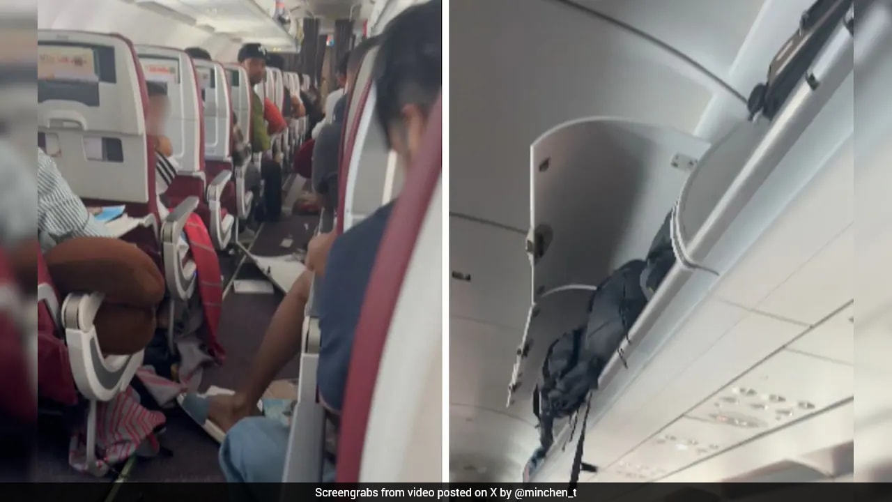 "Fasten Your Seat Belts": Air Hostess Screams Amid Air India Turbulence