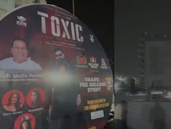 Sound System Collapses At 'Toxic' Pre-Release Event In Hyderabad, 2 Injured