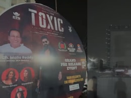 Sound System Collapses At 'Toxic' Pre-Release Event In Hyderabad, 5 Injured