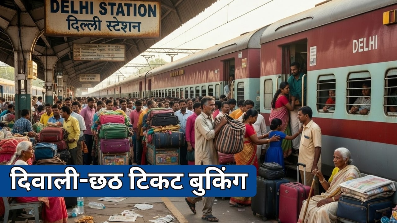 दिवाली-छठ के लिए ट्रेन में कब से शुरू होगा रिजर्वेशन, कब मिलेगी स्पेशल गाड़ियां, नोट कर लें तारीख