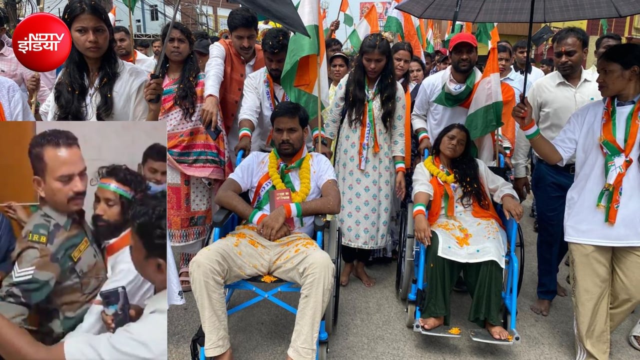 JPSC प्रोटेस्ट: देवेंद्र महतो से धक्का-मुक्की, तिरंगा यात्रा में छात्र बोले- मांगें नहीं मानी तो भगत सिंह बनेंगे