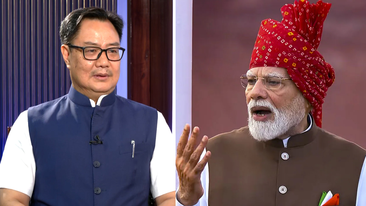 'If You Support Maoists, You're A Dimagi Naxal': Kiren Rijiju Backs PM's Remark