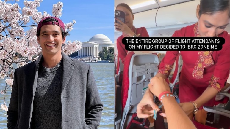 'Air India Flight Attendants Bro-Zoned Me': Indian-American Writer Celebrates Raksha Bandhan At 30,000 Ft