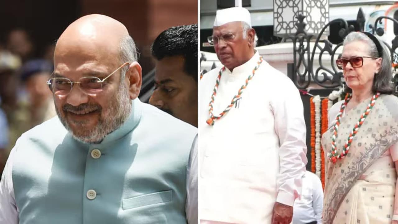 Amit Shah's "Sin You Committed" Swipe At Sonia Gandhi Over Vande Mataram Row