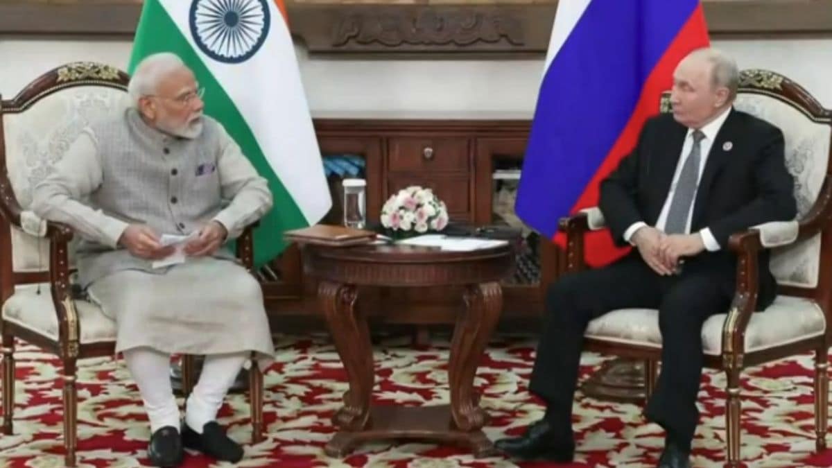 "India Supports Peace In Ukraine": PM Narendra Modi Meets Vladimir Putin In Kyrgyzstan