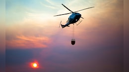 Mid-Air Crash Caught On Camera As Two Firefighting Helicopters Collide In Greece