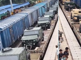 Anand Mahindra Shares Video Of Armoured Vehicles Being Moved By Rail, Netizens React