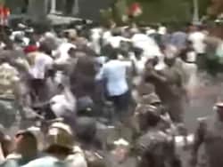 Cops Lathi-Charge, Use Water Cannons On Jharkhand Student Protesters