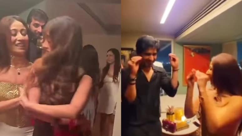 Inside <i>Lock Upp</i> Success Bash: Ekta Kapoor Captures Finalists Shreya Kalra And Shivangi Joshi Dancing With Harshad Chopda