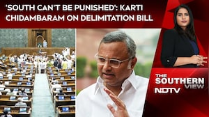 'South Can't Be Penalised': Karti Chidambaram on Delimitation Bill