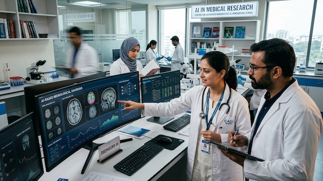 AI is being used to map different parts of the brain to determine their age