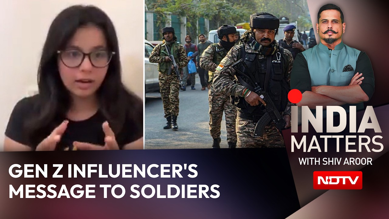 'We Sleep Peacefully Because Of You': Gen Z Influencer's Message To Soldiers