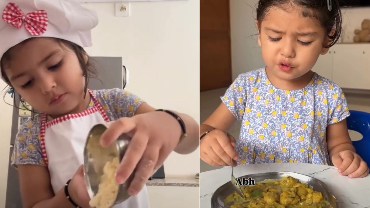 'World's Best Little Chef': Internet Reacts To Little Girl's Dal Dhokli Video