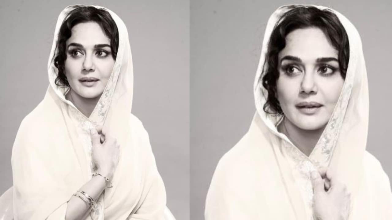 "Wanted To Go Back To Where It All Started": Batwara 1947 Star Preity Zinta Revisits First Look As Hamida
