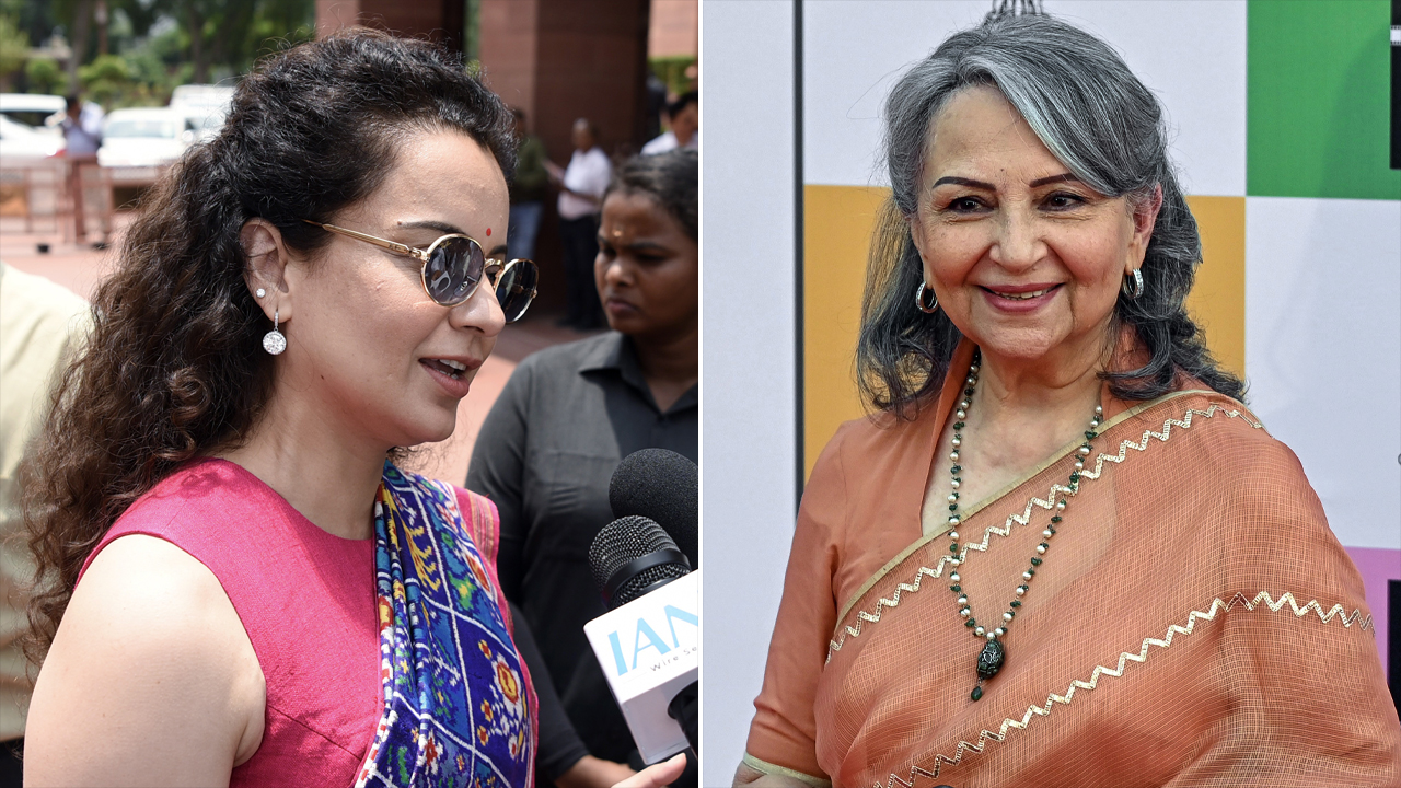 'Reduce Art To Religious Practice': Kangana Ranaut Reacts To Sharmila Tagore's Vande Mataram Remark