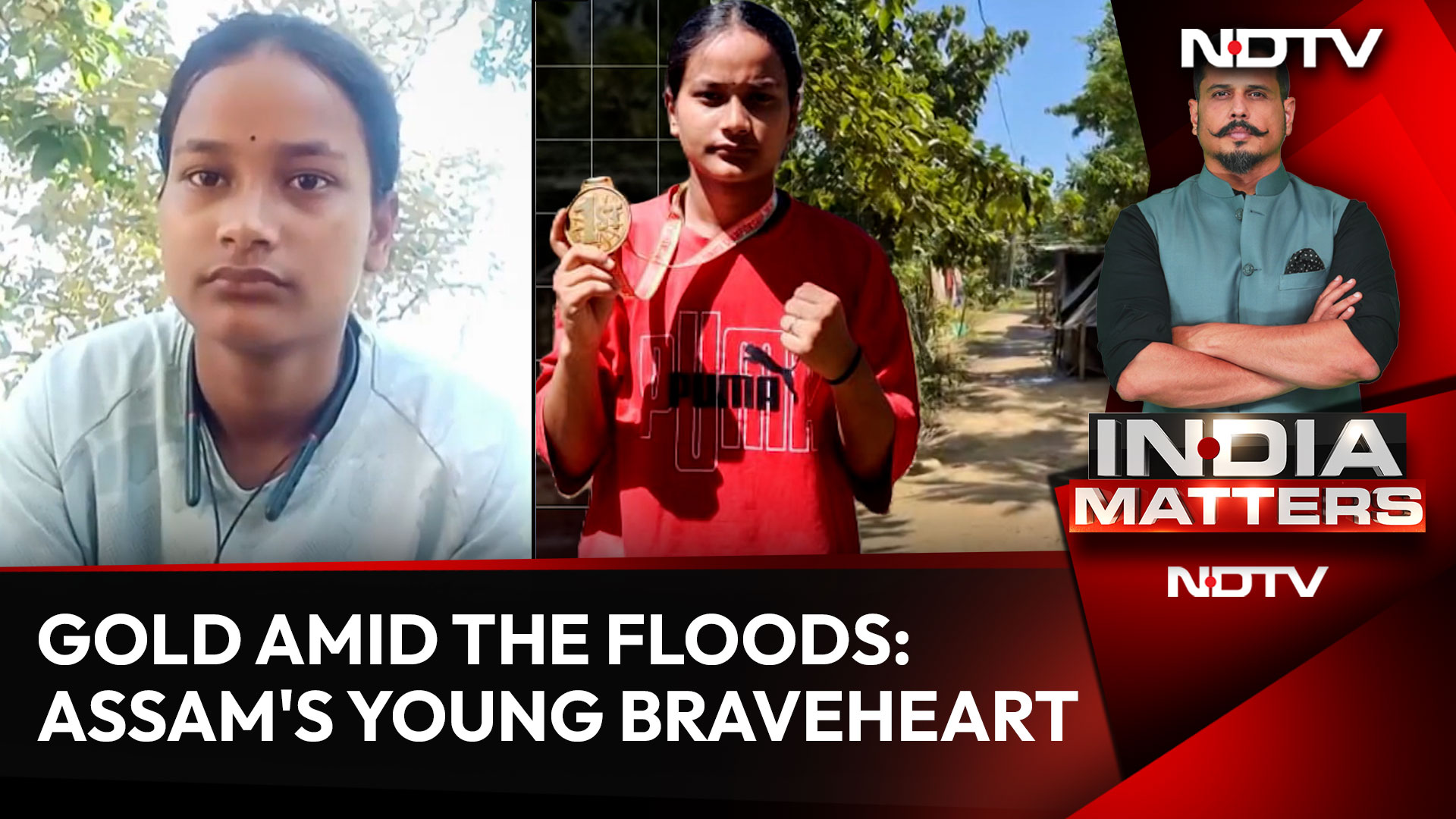 Assam Girl Wins National Karate Gold, Returns Home To Family Living In Tent