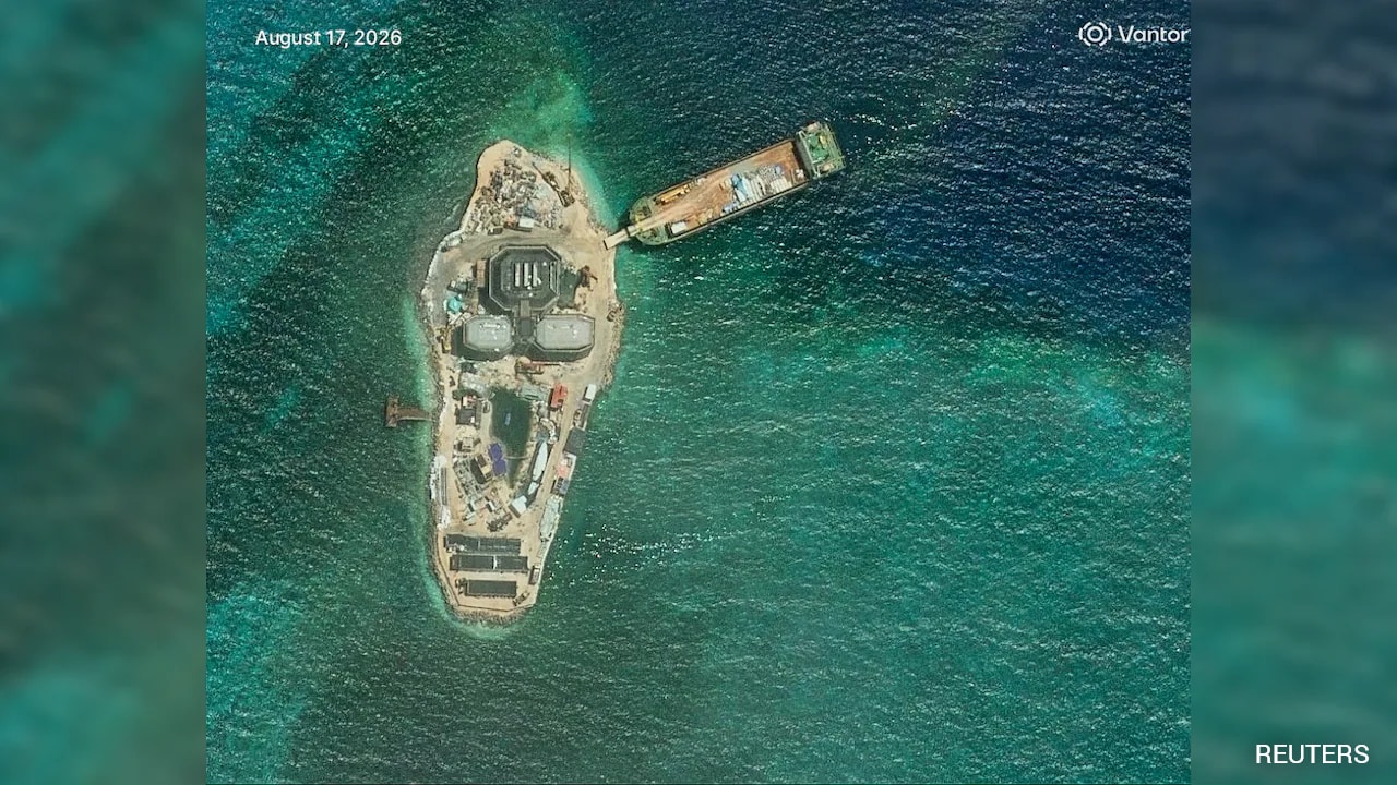 Beijing Adds New Island To Its Largest Military Buildup In South China Sea