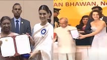 Internet Compares Kriti And Kangana's National Awards Looks After Rakhi Ad Row