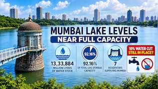 Water Level In Mumbai Lakes Touches 92% Mark; Is Relief From 10% Water Cut In Sight?