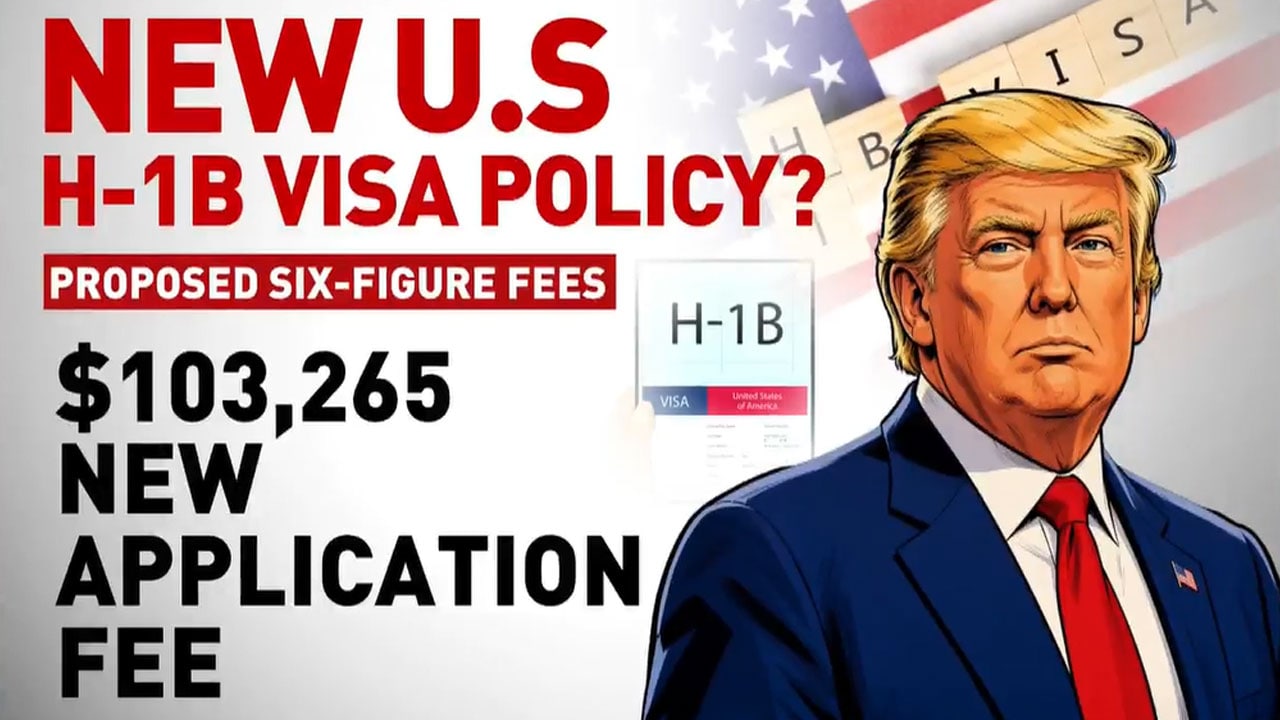 Trump Admin's H-1B Visa Shake-Up: $103K Filing Fee Proposal Sparks Alarm