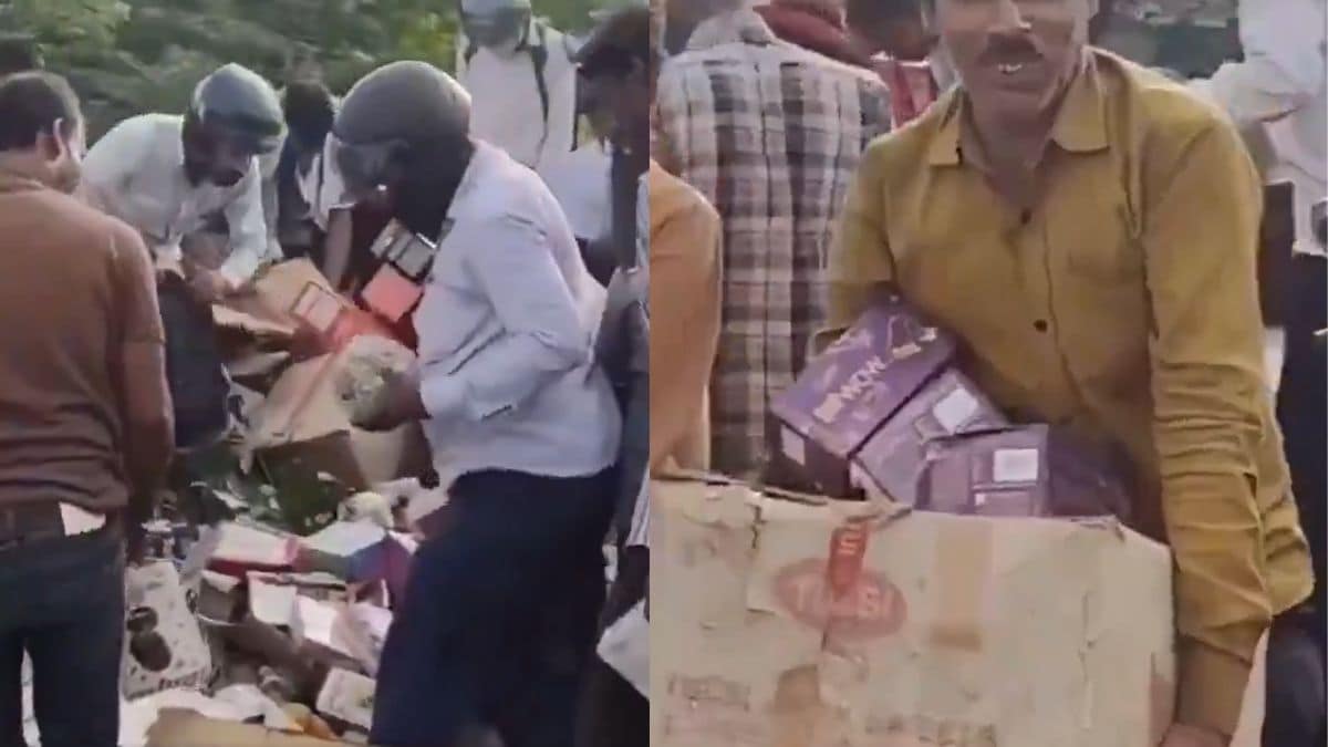 Viral: Expired Chocolates Dumped In Kanpur, Crowd Rushes To Collect Them